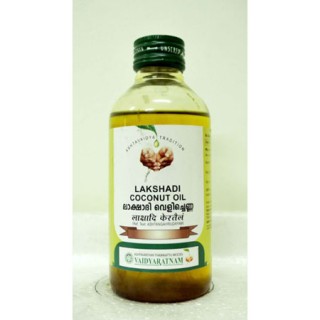 Vaidyaratnam Ayurvedic, Lakshadi Kera Thailam, 200 ml